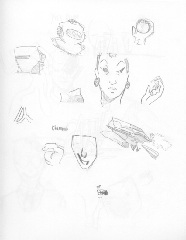 Sketchbook page 73