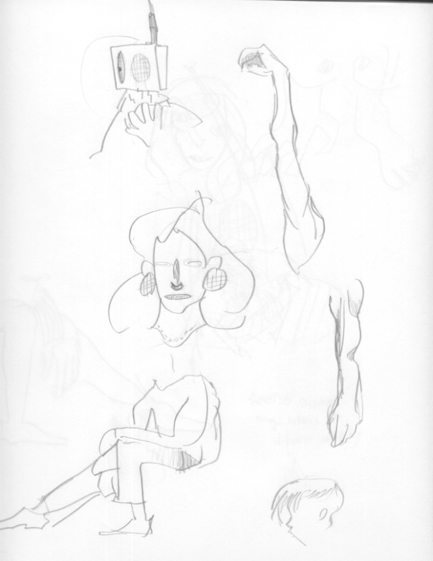 Sketchbook page 134