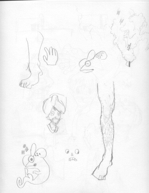 Sketchbook page 9