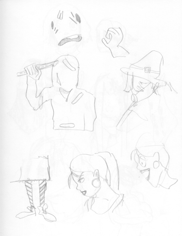 Sketchbook page 3