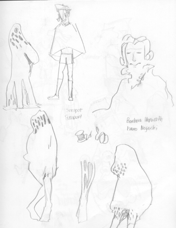 Sketchbook page 13