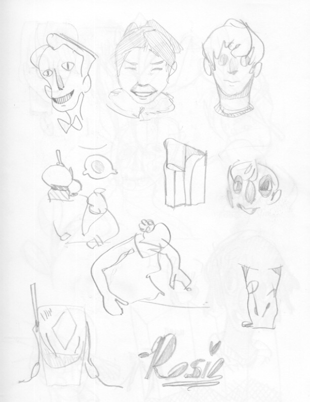 Sketchbook page 95