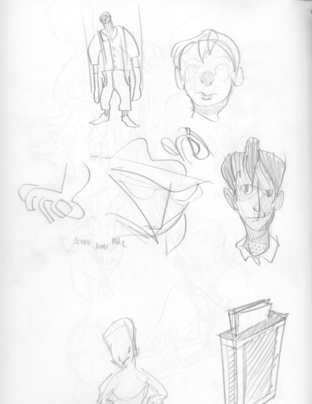 Sketchbook page 154
