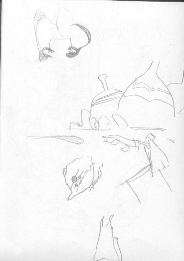 Sketchbook page 100