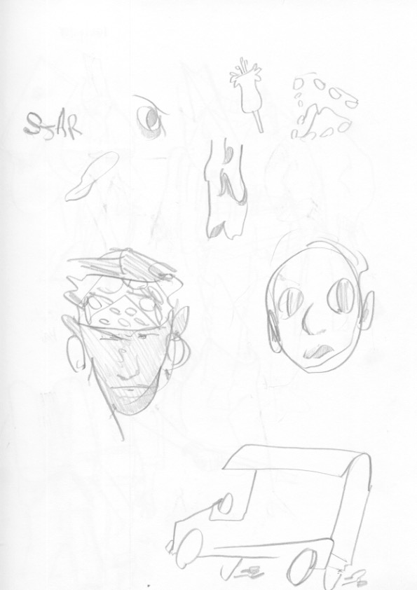Sketchbook page 153