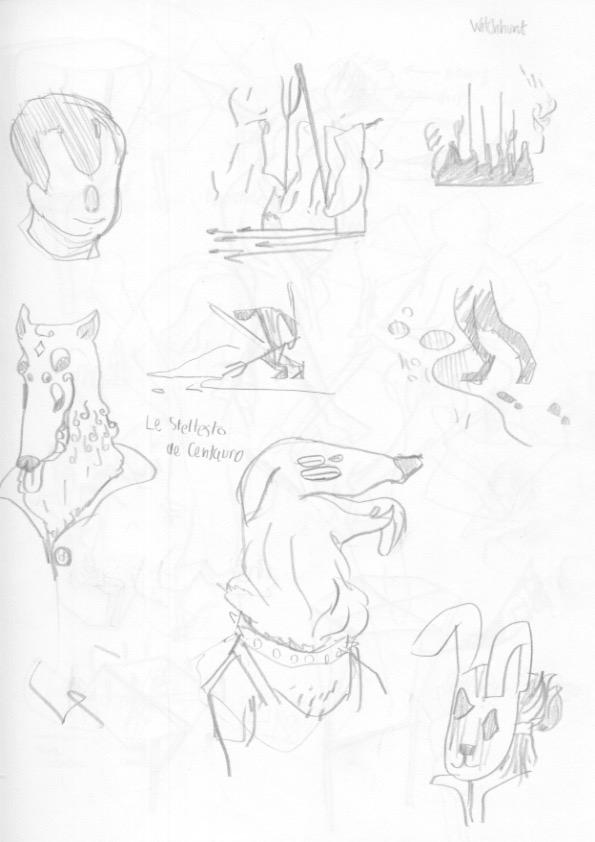 Sketchbook page 141