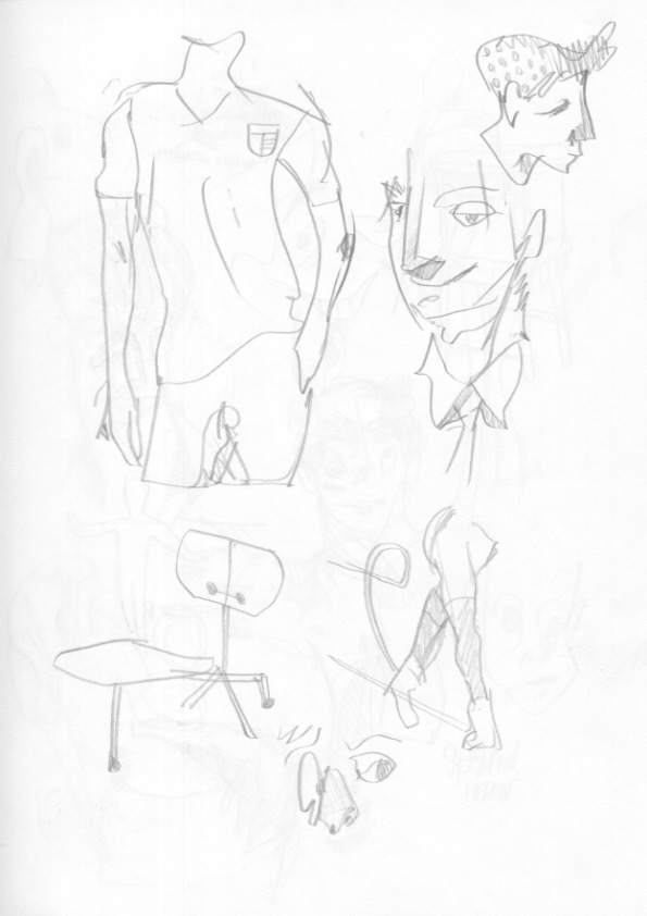 Sketchbook page 145