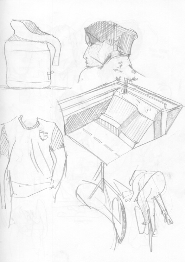 Sketchbook page 157