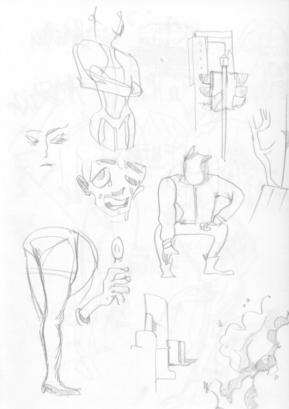 Sketchbook page 74
