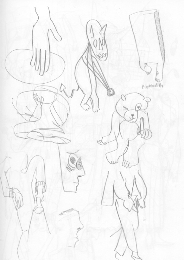 Sketchbook page 145