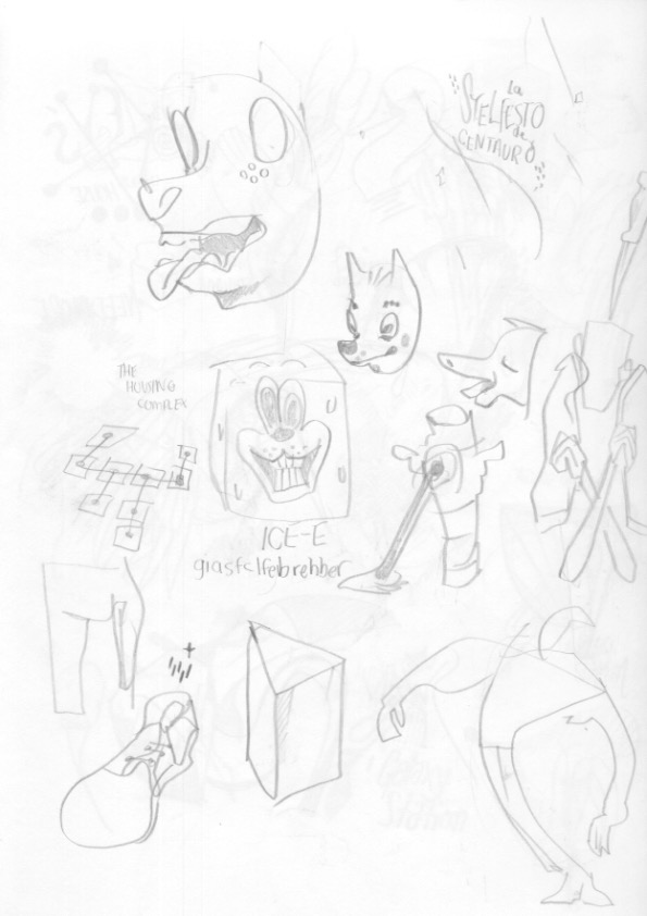 Sketchbook page 158
