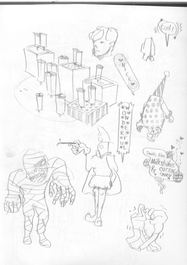 Sketchbook page 154