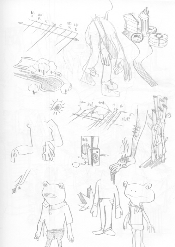 Sketchbook page 169