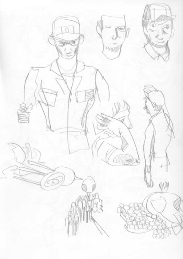 Sketchbook page 160