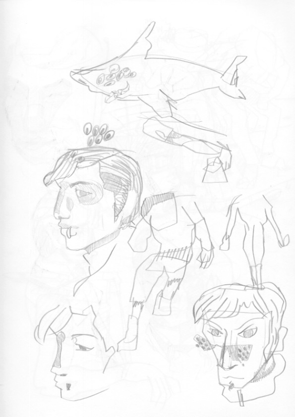 Sketchbook page 105