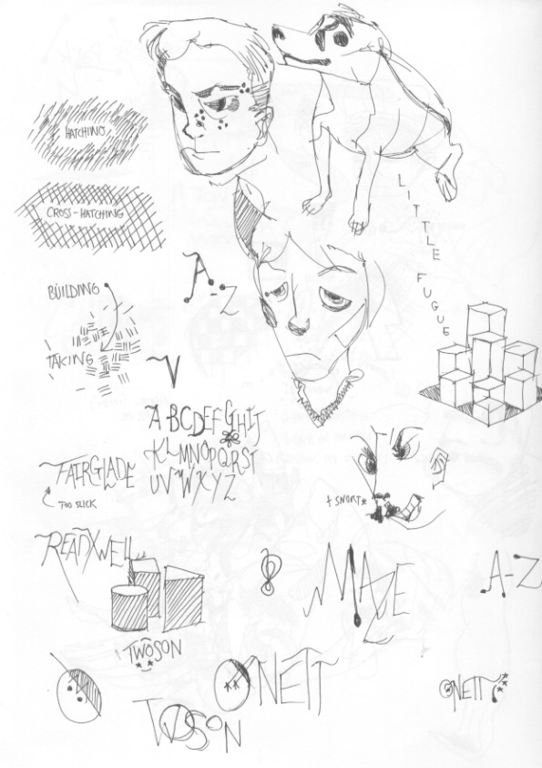 Sketchbook page 140