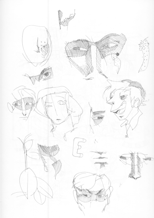 Sketchbook page 107