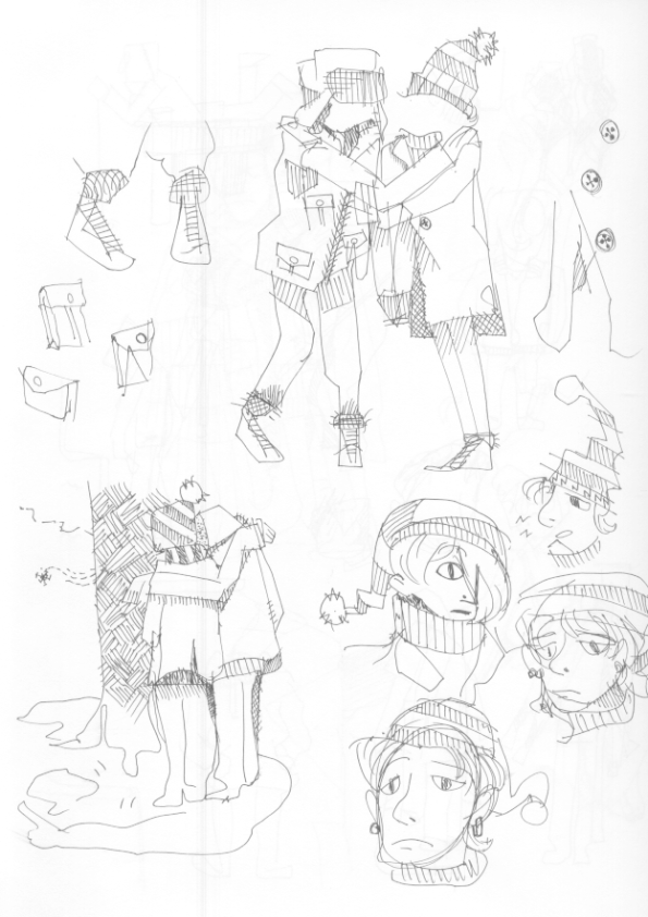 Sketchbook page 154
