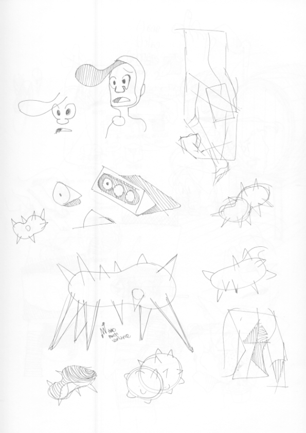 Sketchbook page 167