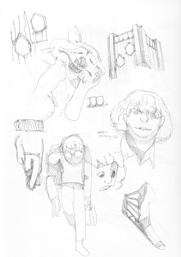 Sketchbook page 74