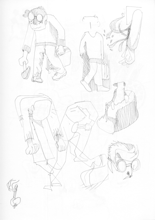 Sketchbook page 75