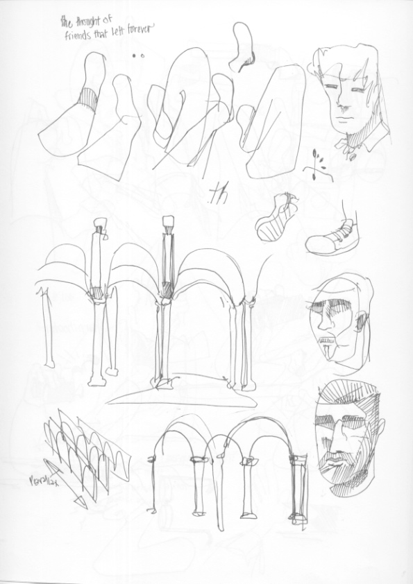 Sketchbook page 136