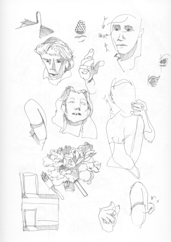Sketchbook page 157