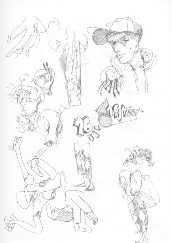 Sketchbook page 177