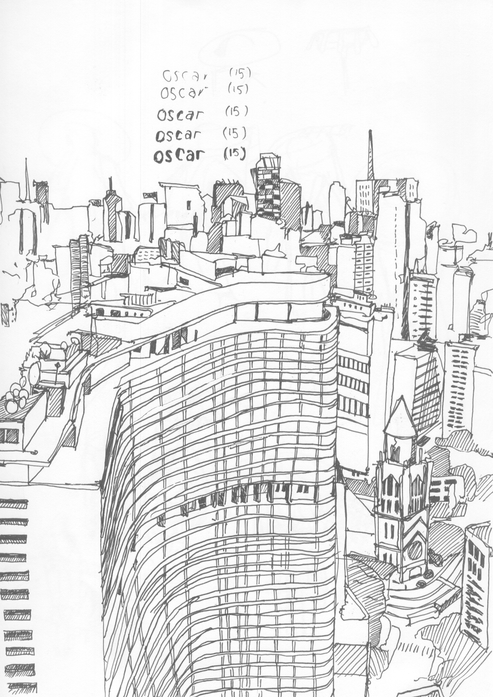Sketchbook page 1