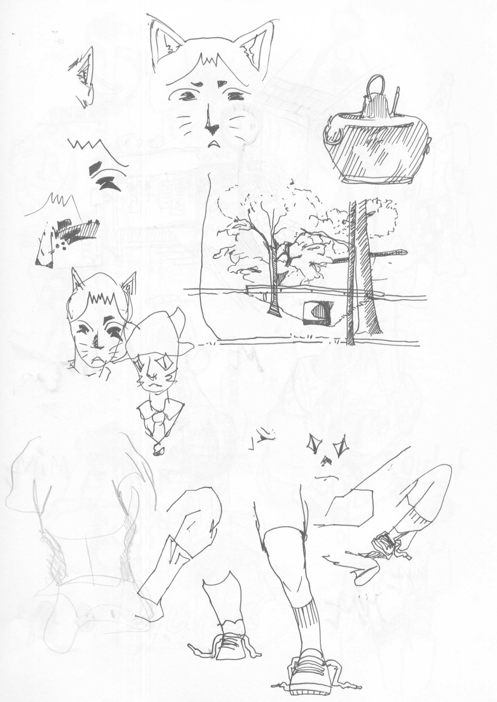 Sketchbook page 153