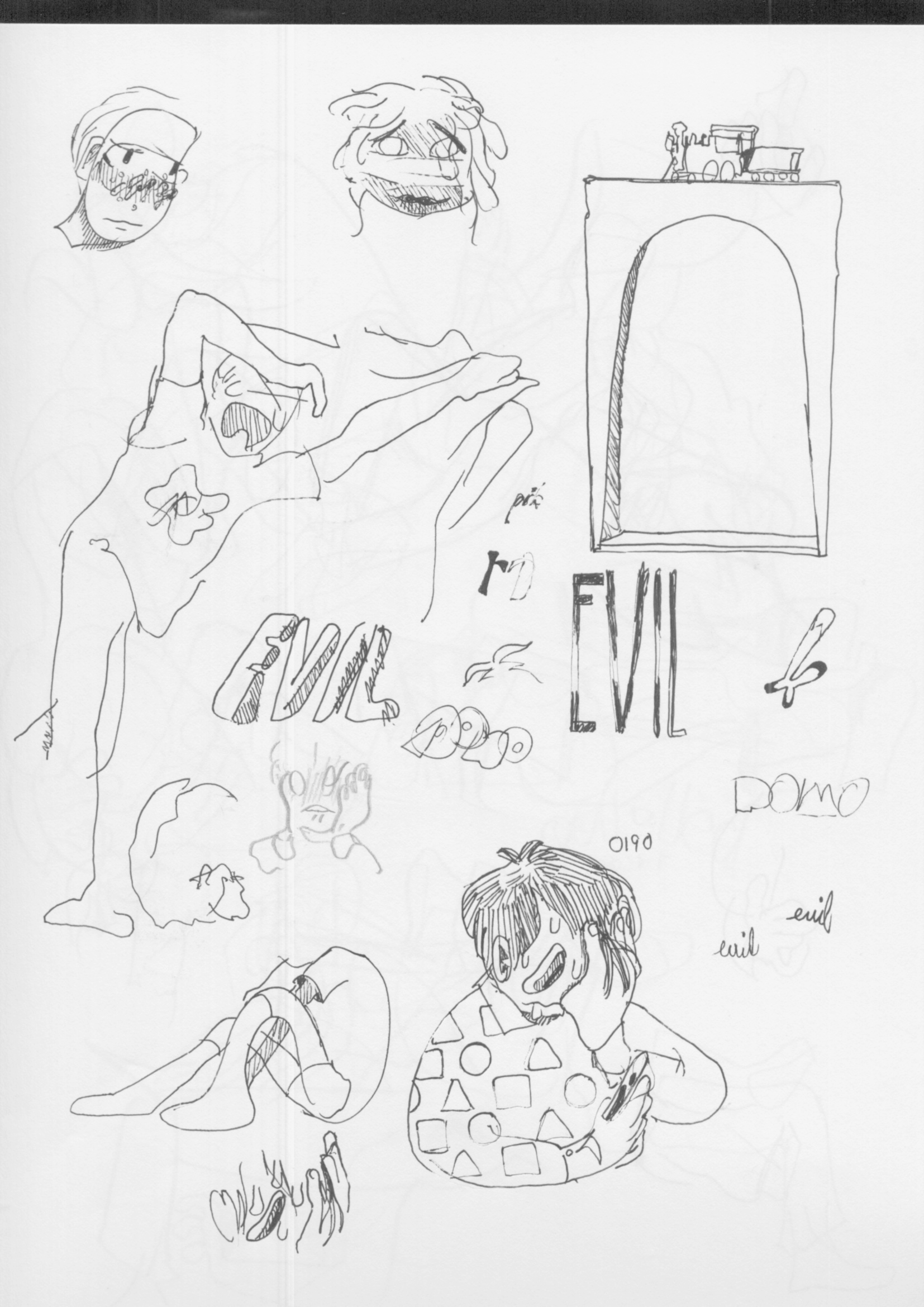 Sketchbook page 107