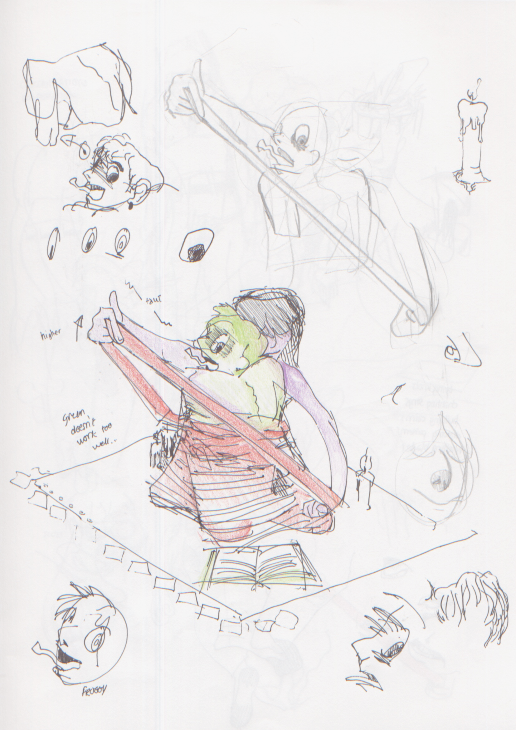 Sketchbook page 127