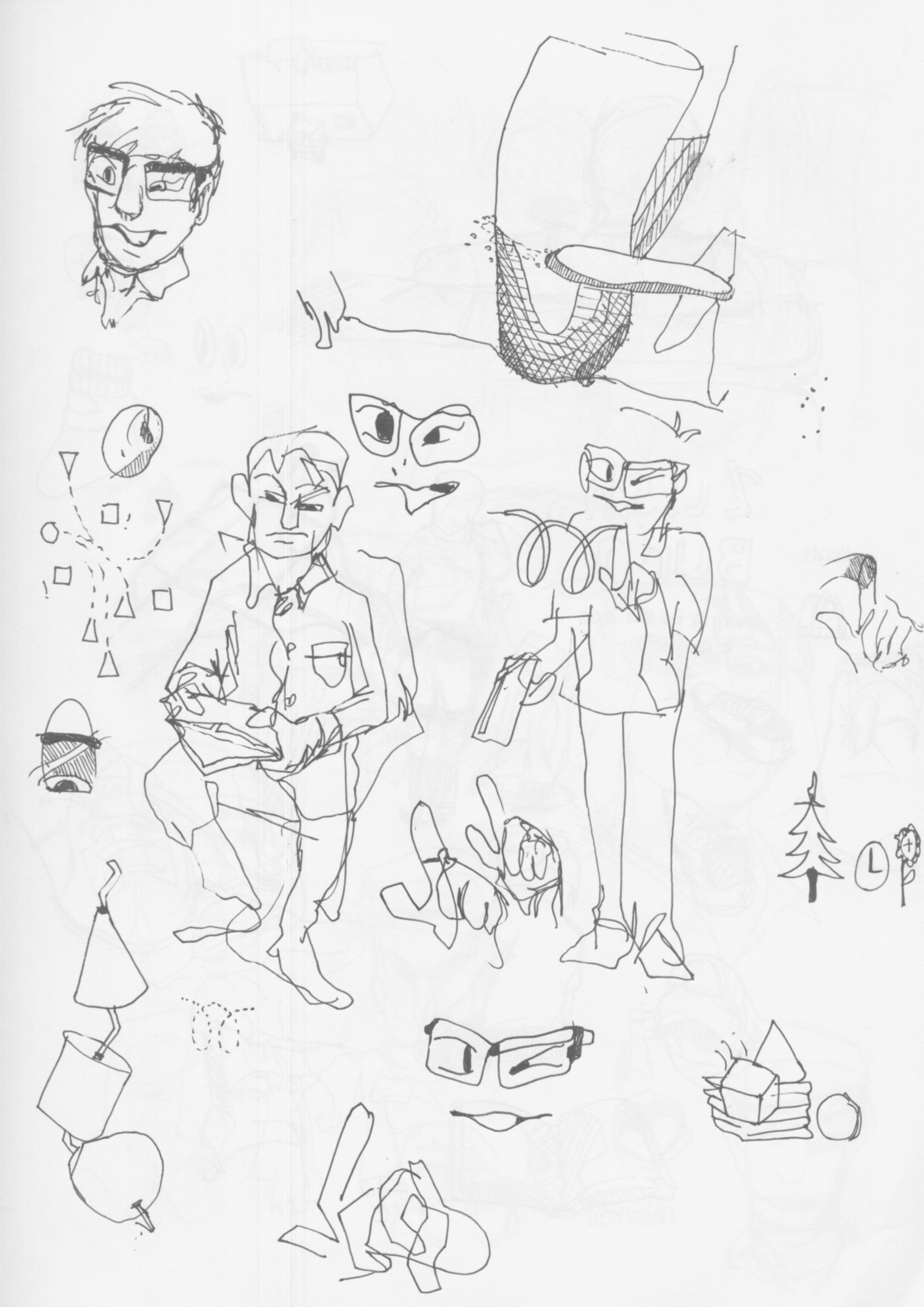 Sketchbook page 7