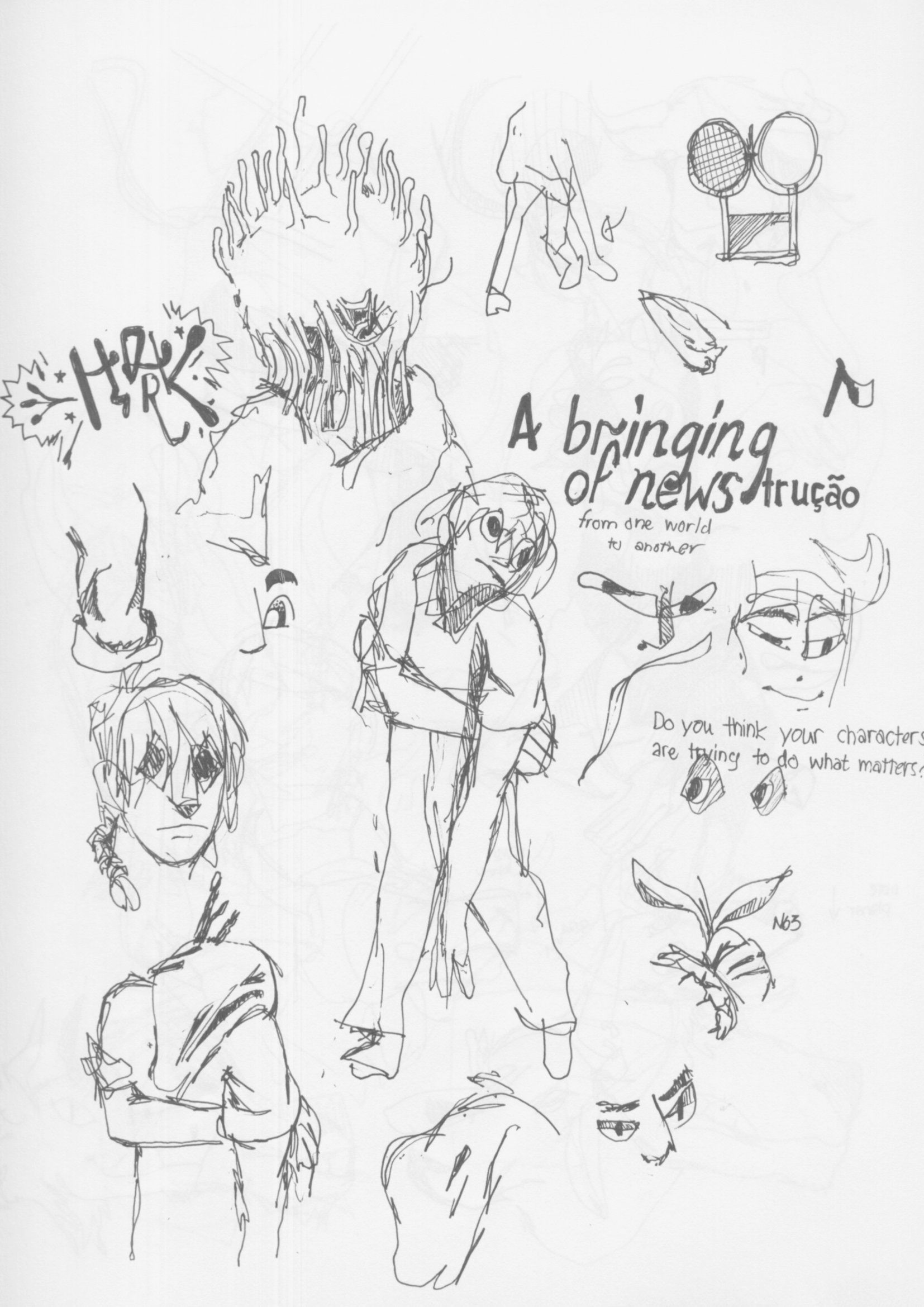 Sketchbook page 75