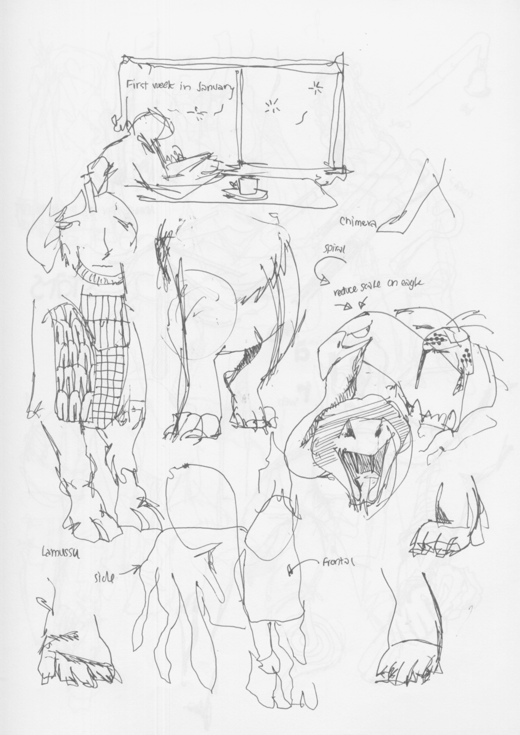 Sketchbook page 87