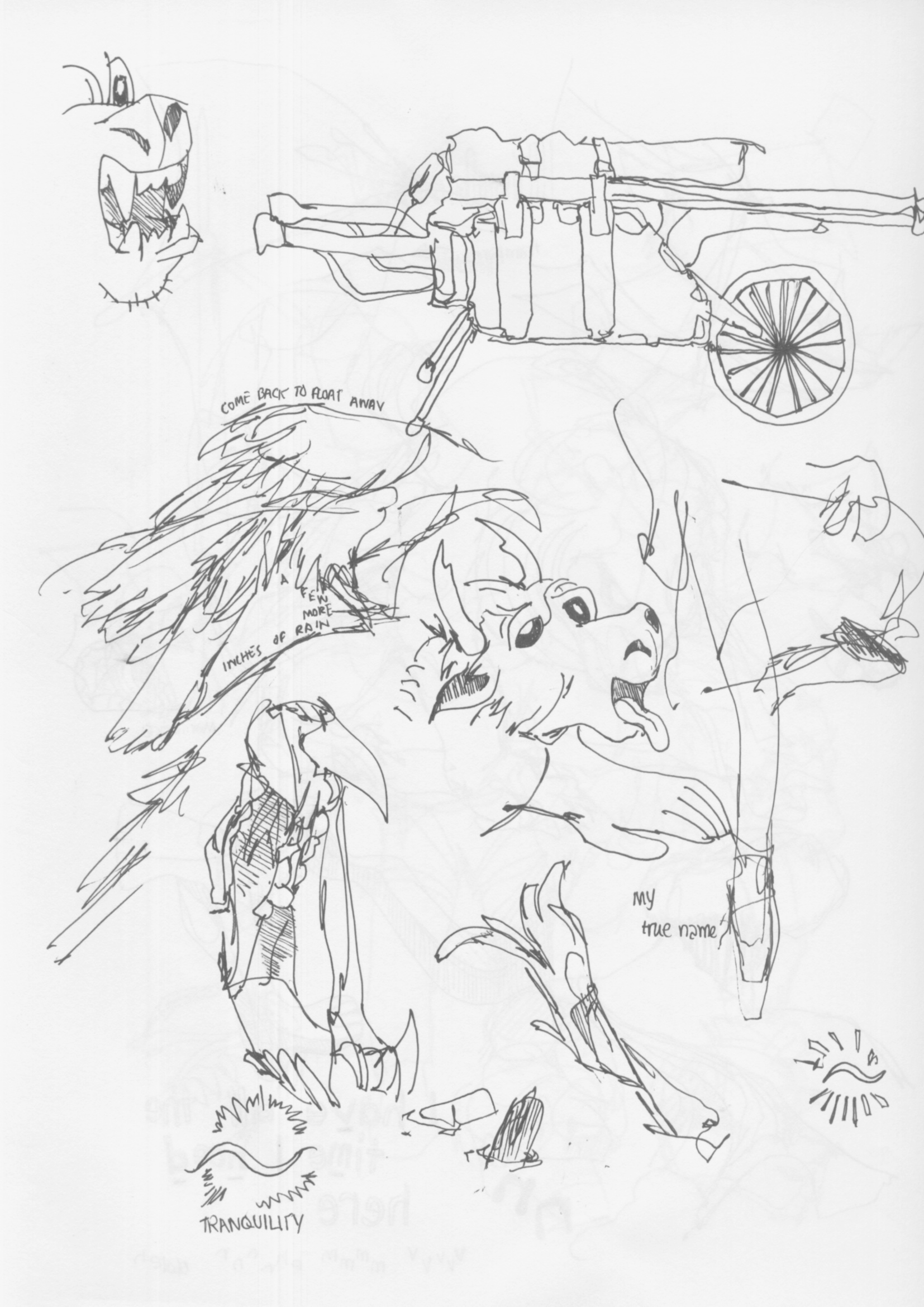 Sketchbook page 100