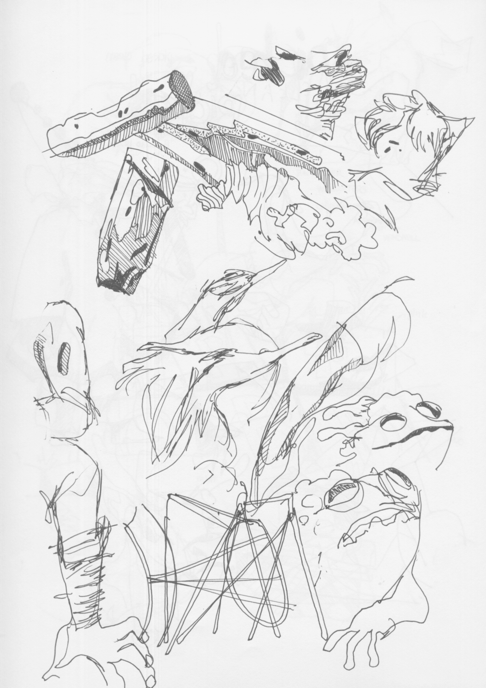 Sketchbook page 105