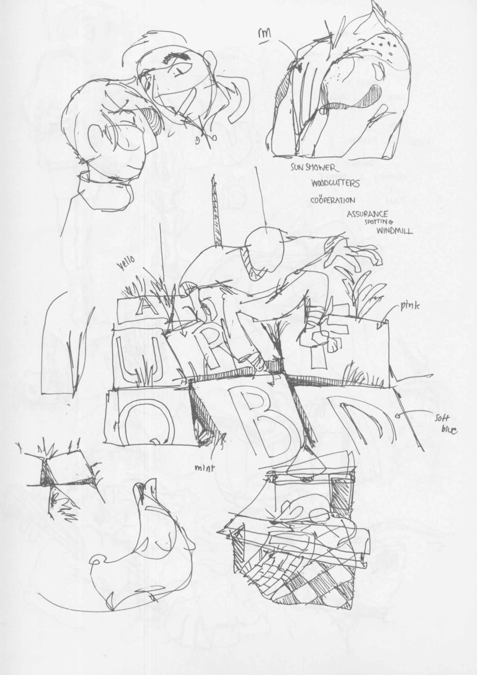 Sketchbook page 107