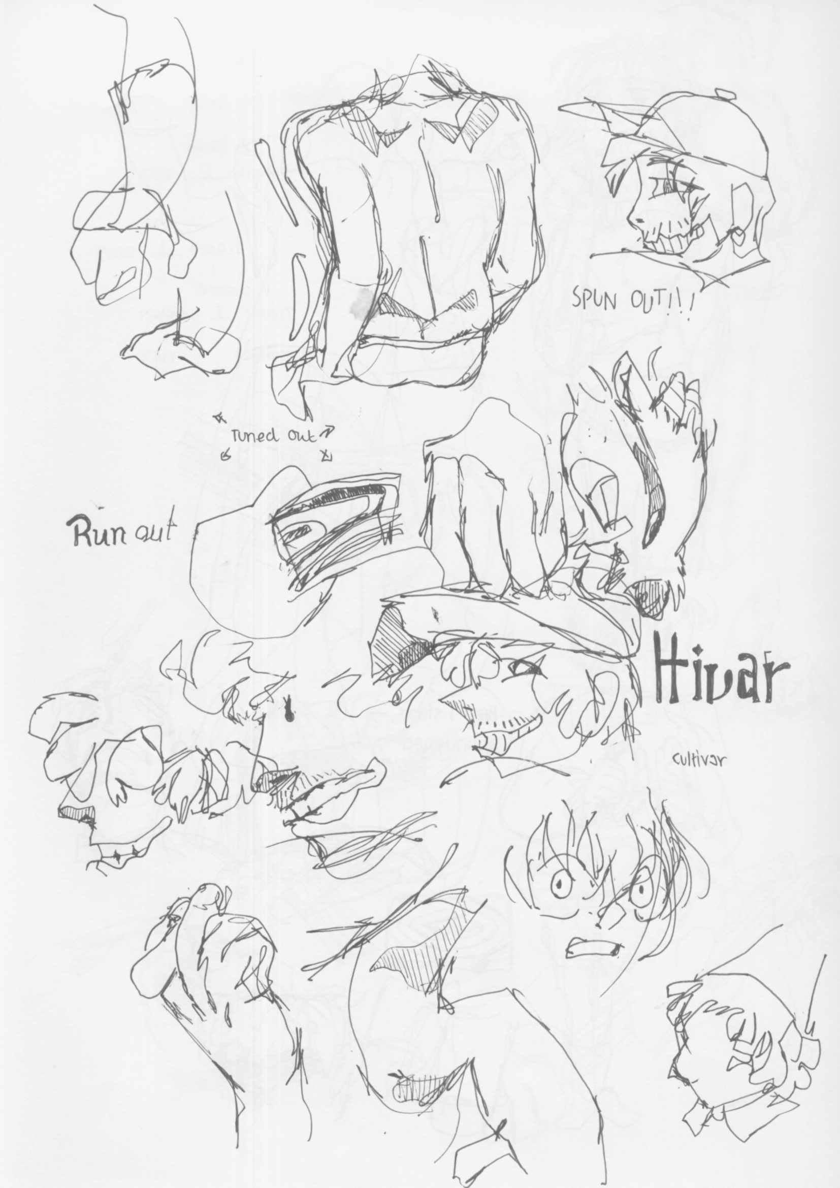 Sketchbook page 110