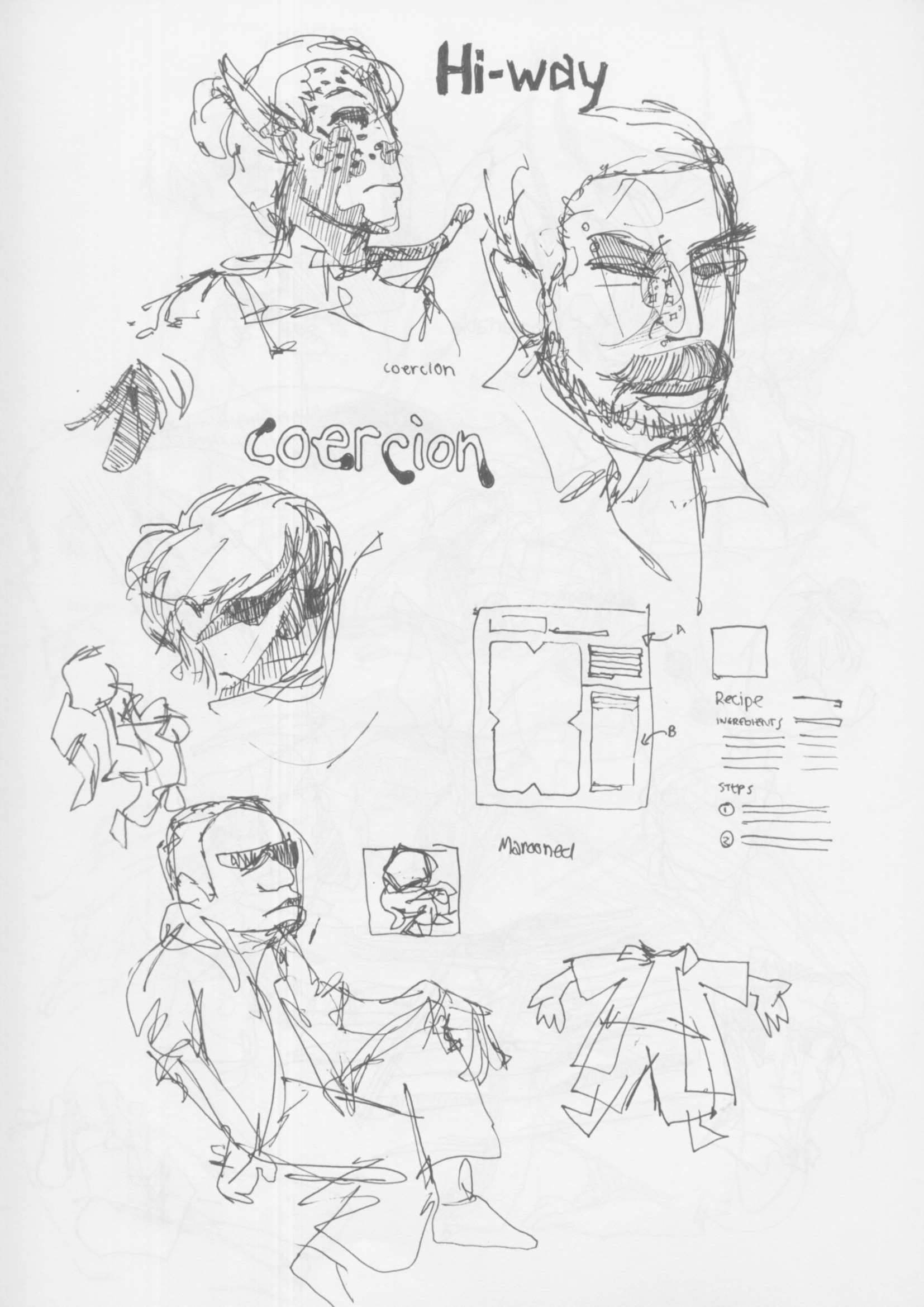 Sketchbook page 119