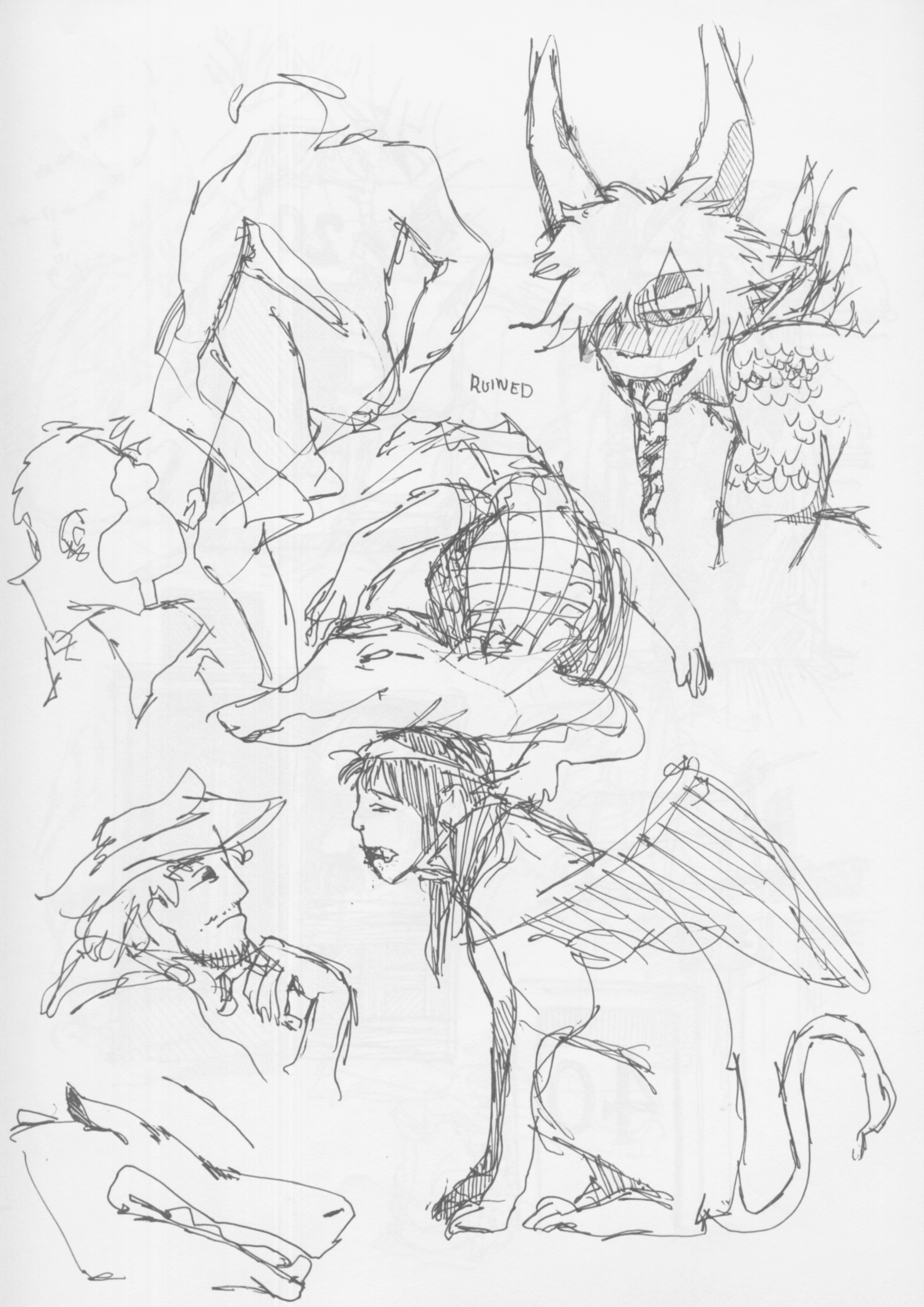 Sketchbook page 121