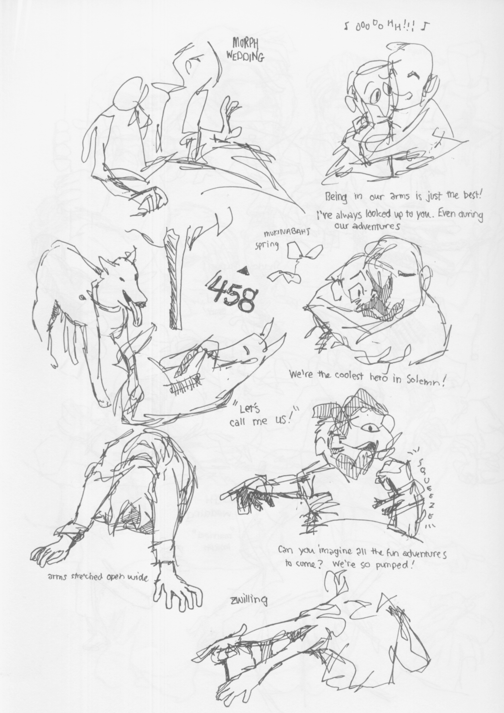 Sketchbook page 154