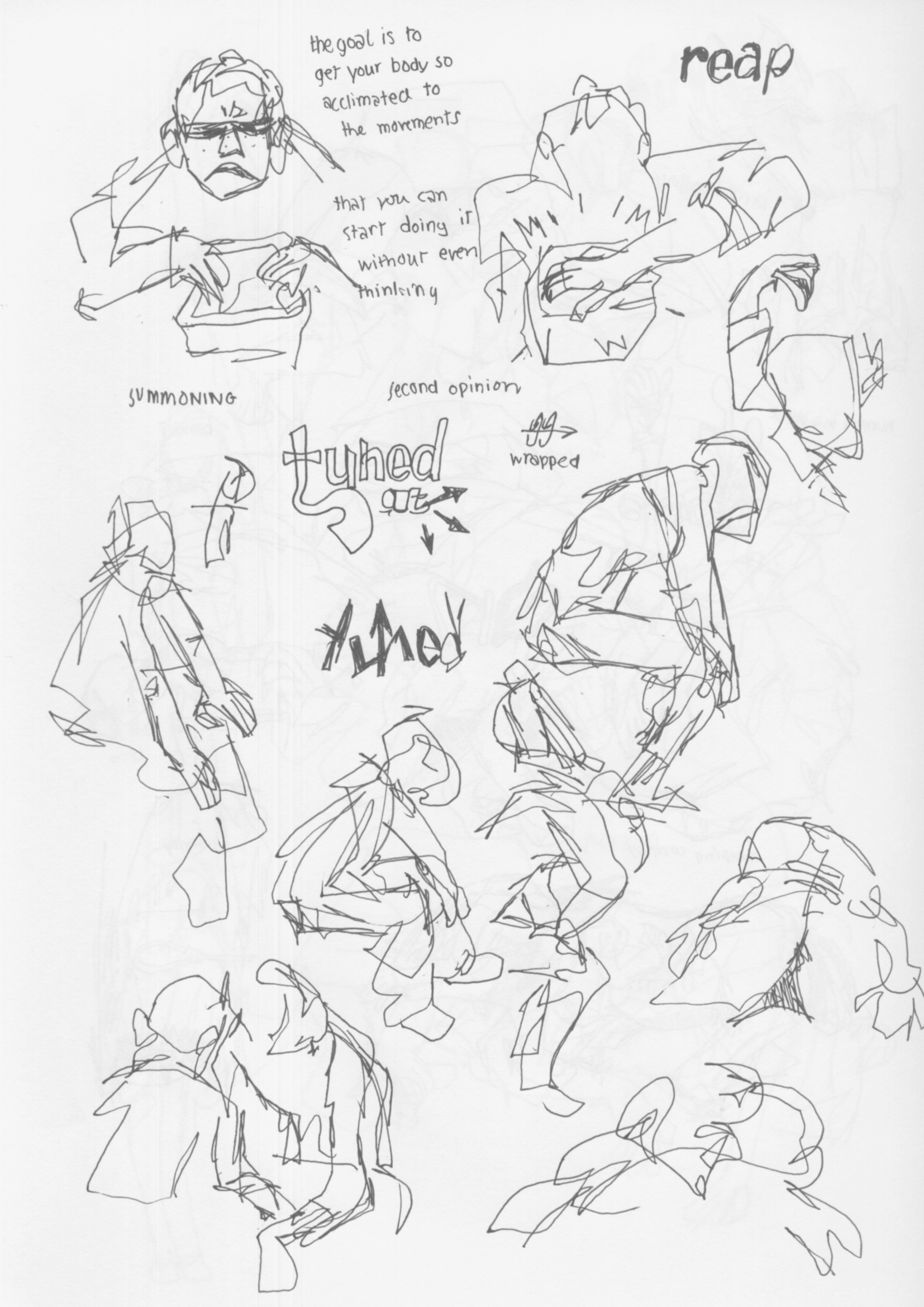 Sketchbook page 168