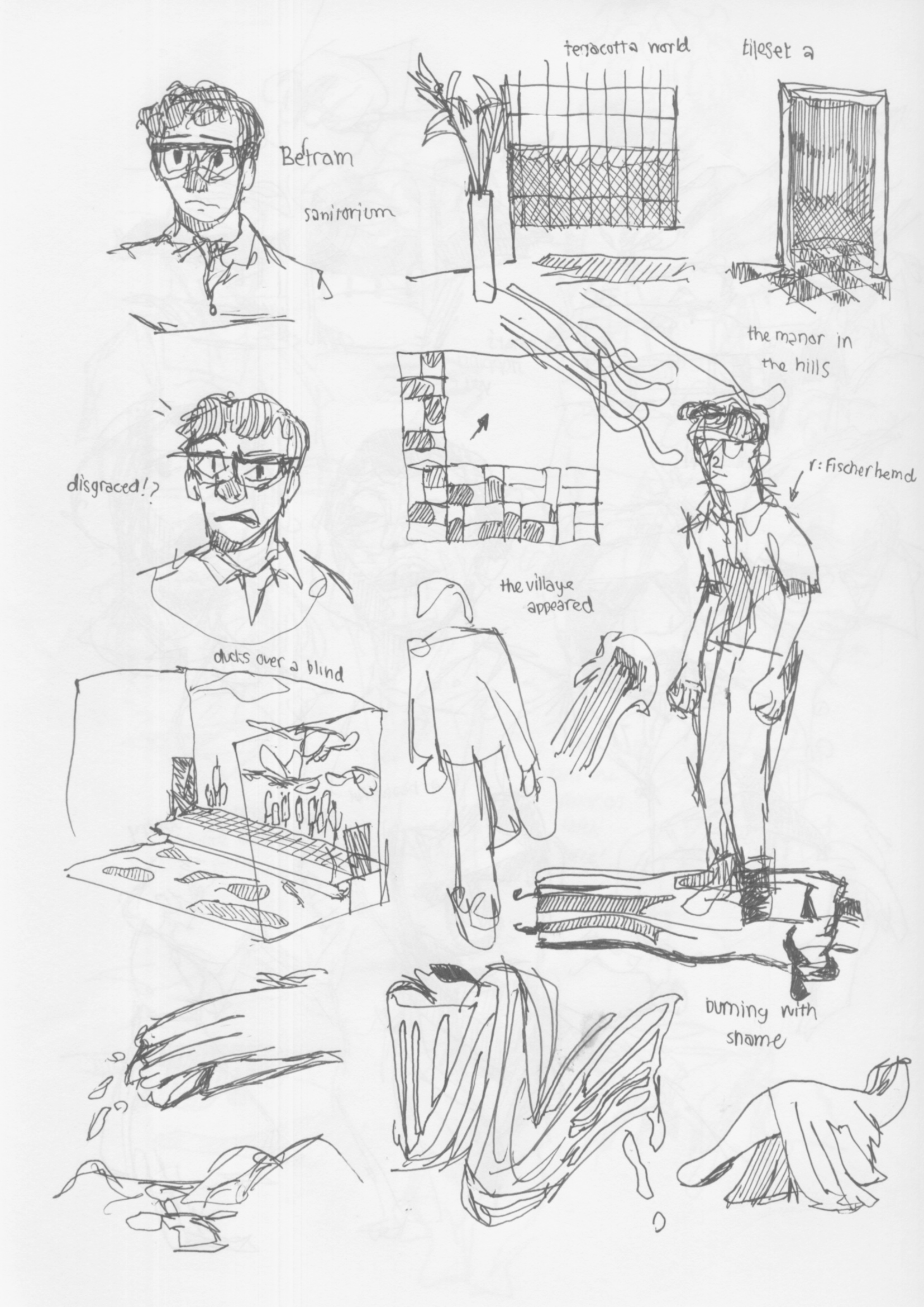 Sketchbook page 196